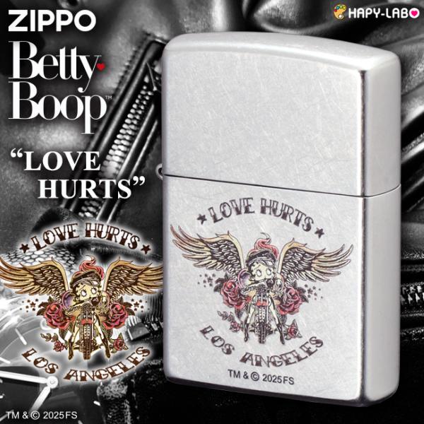 ZIPPO ベティーブープ(TM)　LOVE HURTS　　正規品 ライター BETTY ベティーち...