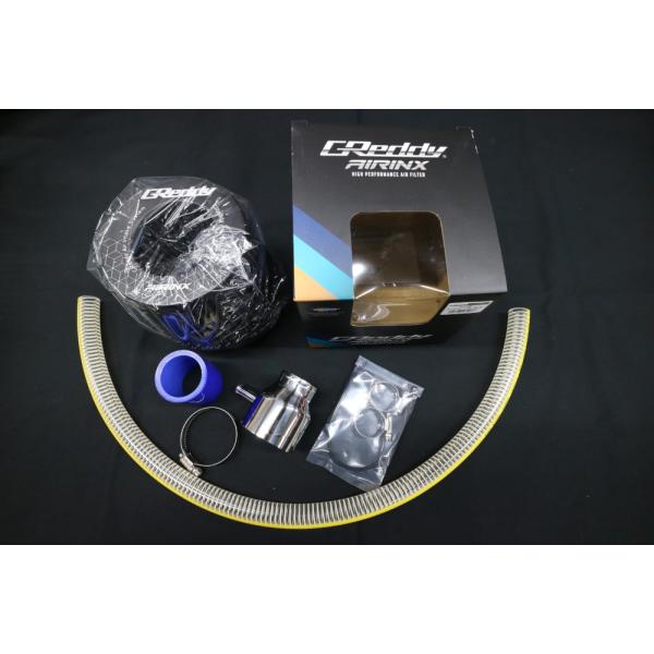 ジムニー　JB64　スクリュー内蔵サクションパイプ、エアクリ　トラスト　エアインクス黒