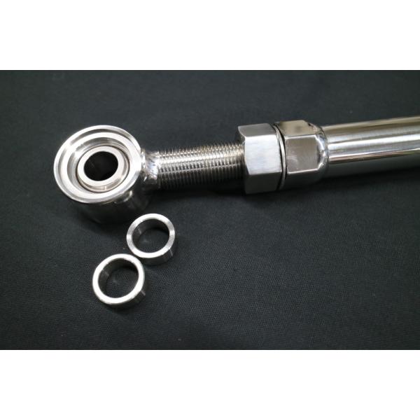 ジムニー　JB64、JB74フロントラテラルロッド　片ピロボール　片ウレタン