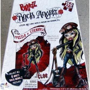 Bratz Rock Angelz 150pc Puzzle and Stickers-Cloe 平行輸入の商品画像