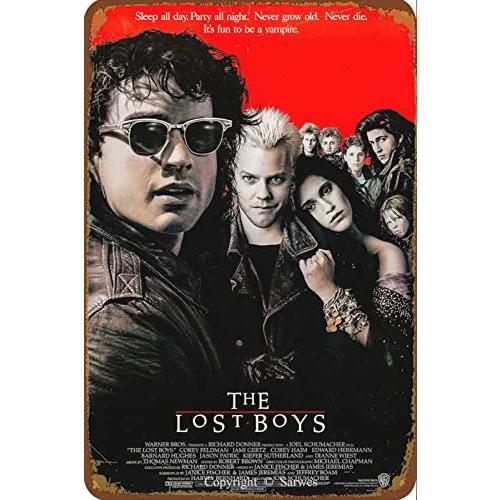 Sarwes The Lost Boys Movie Vintage Tin Poster Meta...