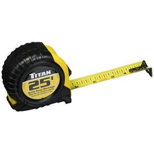 Titan Tools 10901 25' Quick-Read Tape Measure (2 Pack) 平行輸入｜metamarketh