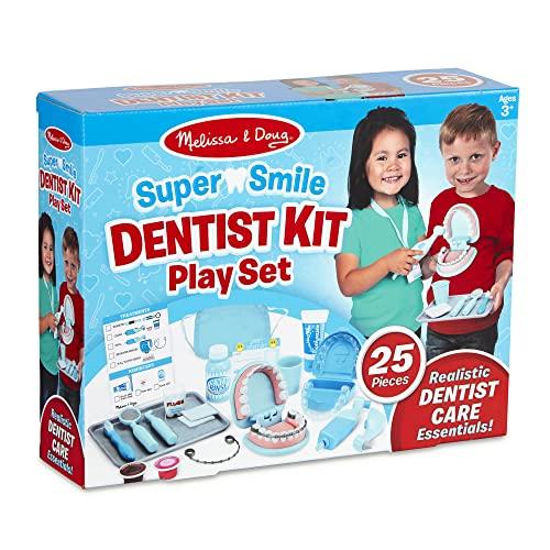 Melissa &amp; Doug Super Smile Dentist Kit With Preten...