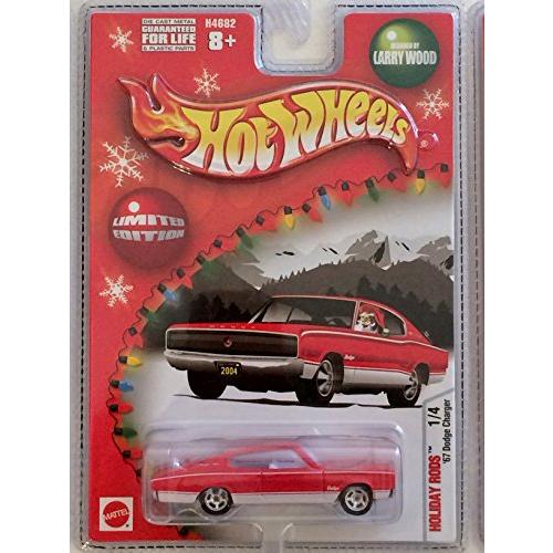 Hot Wheels Holiday Rods &apos;67 Dodge Charger 1/4 Larr...