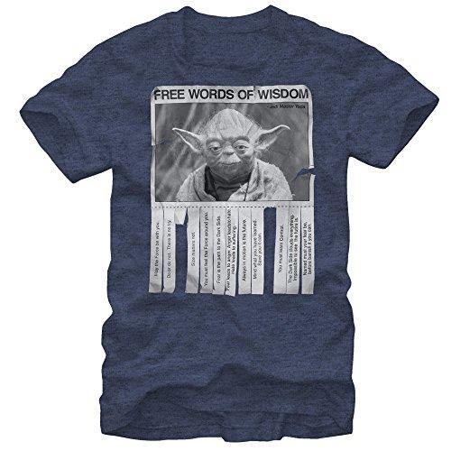 Star Warsスター・ウォーズ TシャツWords Of Wisdom メンズ US サイズ: ...