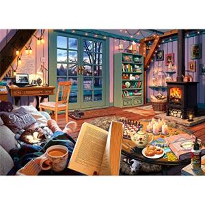 Ravensburger レイヴンズバーガー Cozy Retreat 500ピース ラージフォーマットジグソーパズル 大人用 ? すべ 平行輸入｜metamarketh