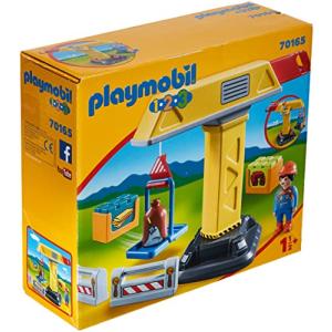 Playmobil 1.2.3建設クレーン マルチカラー 平行輸入｜metamarketh