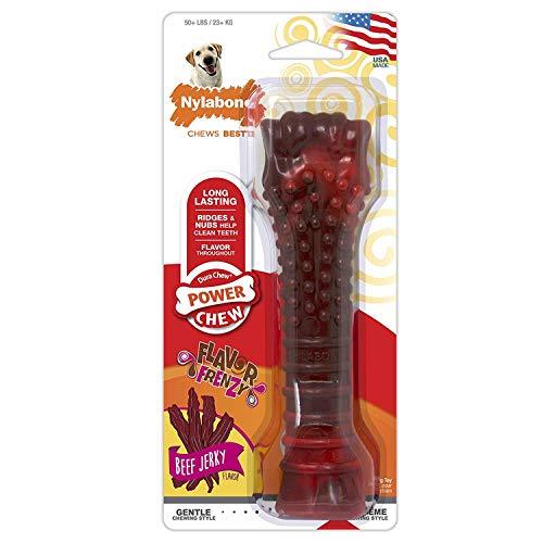 Nylabone Power Chew DuraChewビーフジャーキーチュートイトーイ 平行輸入