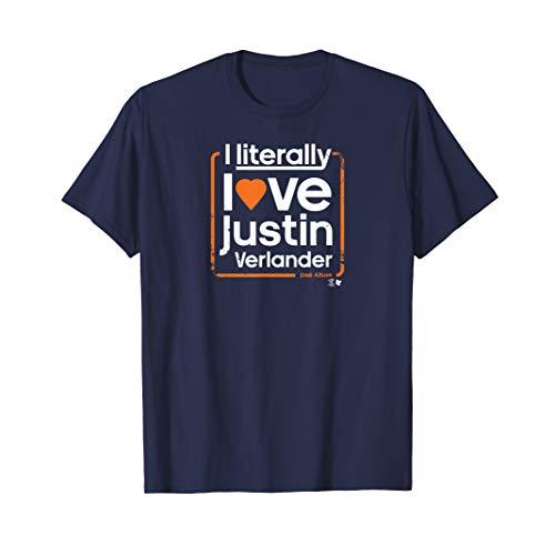 公式ライセンスジャスティン・バーランダー - I Love Verlander Tシャツ 平行輸入