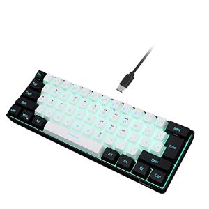 Snpurdiri 60% Wired Gaming Keyboard  RGB Backlit Ultra-Compact Mini  平行輸入｜metamarketh