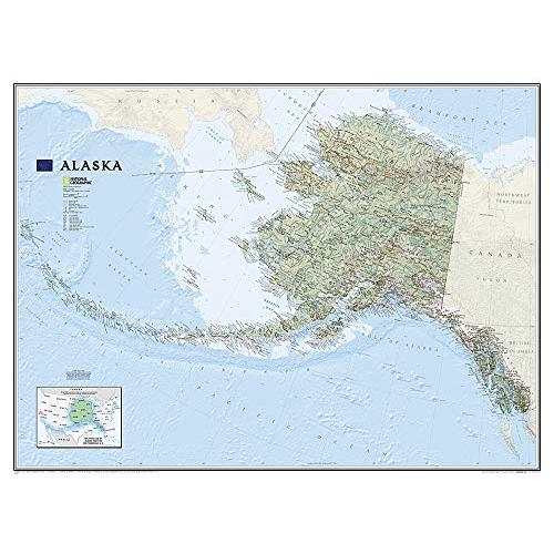 Alaska Terrain: Wall Maps U.s. National Geographic...