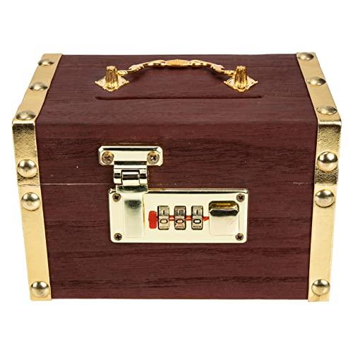 NOLITOY Kids Treasure Chest Wooden Treasure Box Vi...