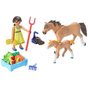 PLAYMOBIL PRU CON CABALLO 平行輸入