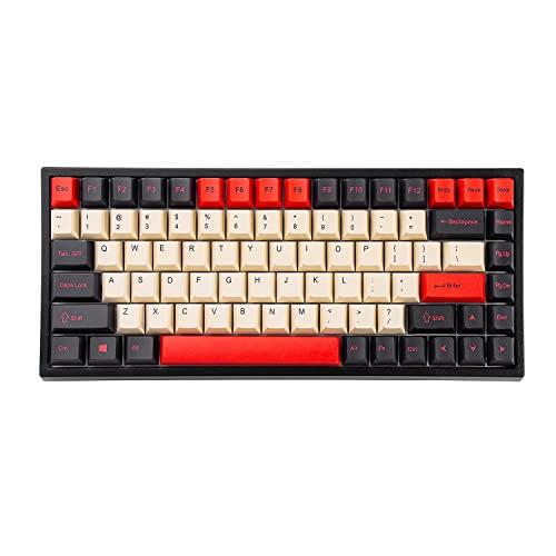 YUNZII KC84 SP 84 キー ホットスワップ可能なメカニカルキーボード PBT Dye-...