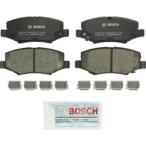Bosch BC1274 QuietCast プレミアムセラミックディスクブレーキパッドセット ダッ...