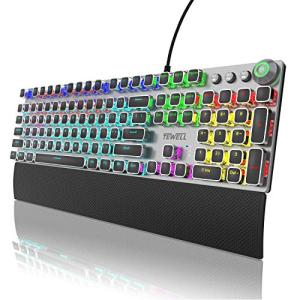 Mechanical Gaming Keyboard  TEWELL RGB LED Rainbow Backlit Typewrite 平行輸入｜metamarketh