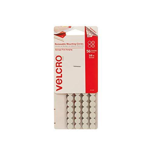 VELCRO(R) brand Mini Fasteners 3/8 Dots 56/Sets-Wh...