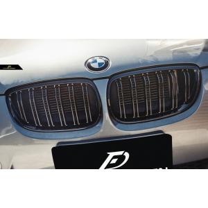 BMW E92 E93 3シリーズ 前期用 リアルカーボン キドニーグリル