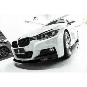 BMW 3シリーズ F30 SPORT フロントリップスポイラー 塗装取付込