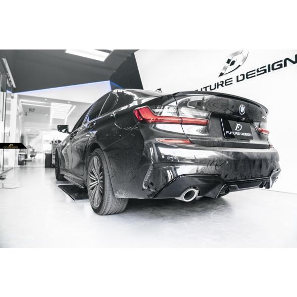 BMW 3シリーズ G20 G21 M-TECH Mスポーツ リアバンパー用ディフューザー パフォー...