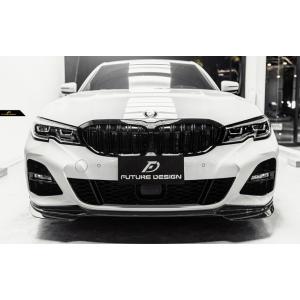 BMW 3シリーズ G20 G21 M-TECH Mスポーツ フロントバンパー用リップスポイラー パ...