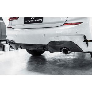 BMW 3シリーズ G20 G21 M-TECH Mスポーツ リアバンパー用 ディフューザー 本物D...