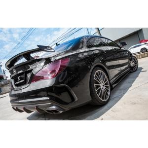 BENZ ベンツ CLAクラスW117 AMGリアバンパー用カーボン ディフューザー