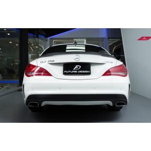 BENZ ベンツ CLAクラスW117 AMGリアバンパー用カーボン ディフューザー