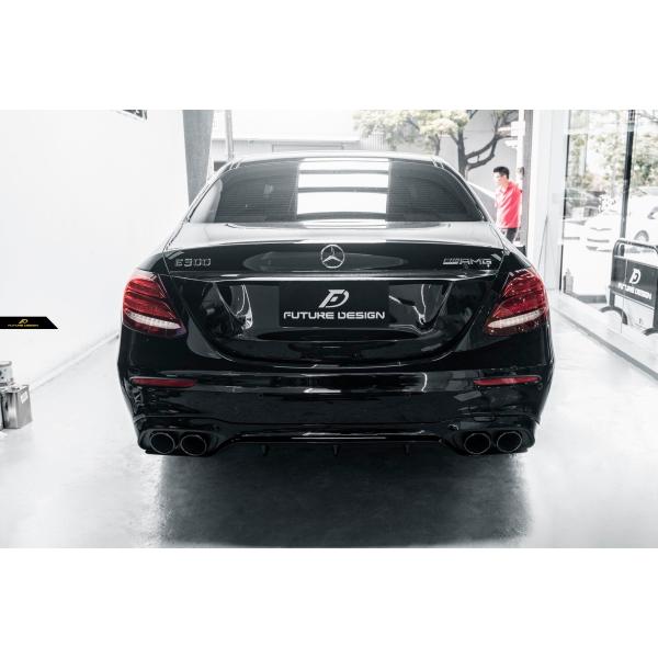 BENZ ベンツ E-Class W213 AMGリアバンパー用改造型 E53 ルック ディフューザ...
