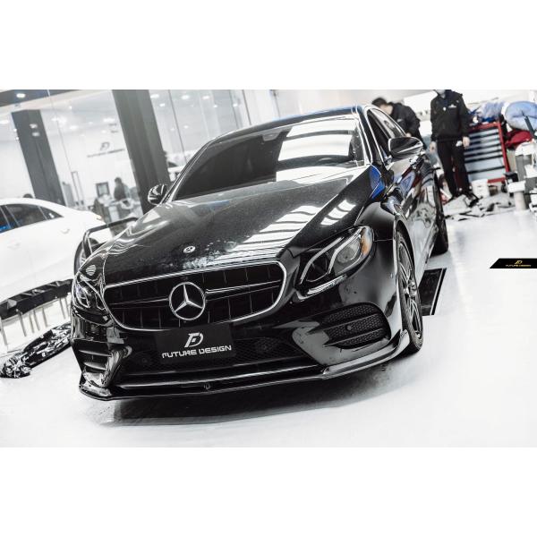 【FUTURE DESIGN】BENZ ベンツ Eクラス W213 AMGバンパー用フロント リップ...