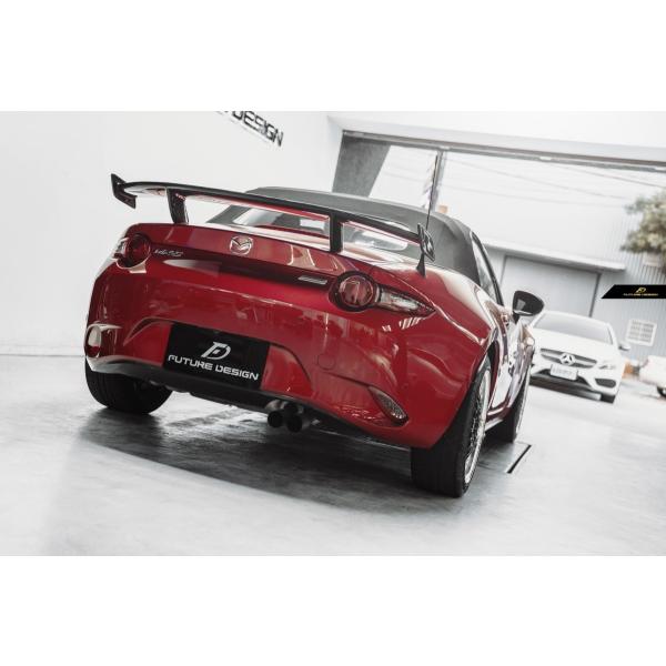 MAZDA マツダ MX-5 トランク用 エアロ カーボン GT リアウィング リアスポイラー 本物...