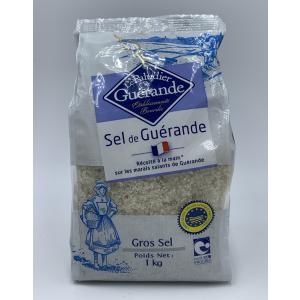 【２袋セット】セル マラン ド ゲランド ゲランドの塩（あら塩）1kg 2袋セット フランス