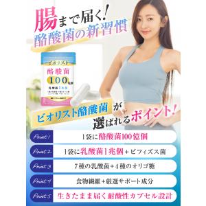 酪酸菌 100億個 短鎖脂肪酸 乳酸菌1兆個 ...の詳細画像1