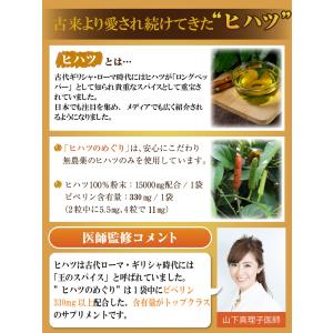 医師監修 ヒハツ サプリ 無農薬 のヒハツ粉末...の詳細画像2