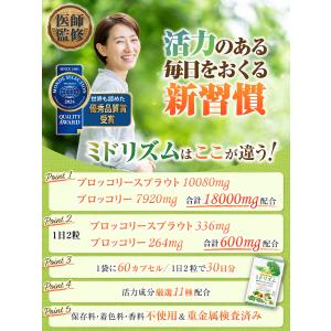 医師監修 スルフォラファン サプリ 国産ブロッ...の詳細画像1