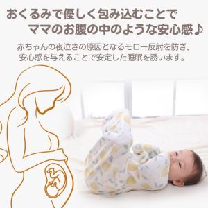 おくるみ ベビースワドル 可愛い スワドル コ...の詳細画像1