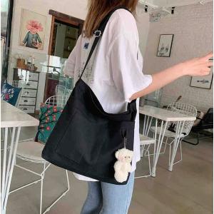 キャンバスバッグ キャンバストート ショルダー...の詳細画像1