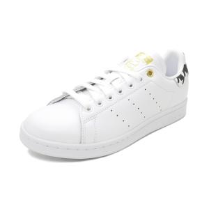 スニーカー アディダス adidas スタンスミスウィメンズ フットウェアホワイト/ゴールドメタリック/コアブラック FU9636 レディース シューズ 靴 20Q4｜mexico