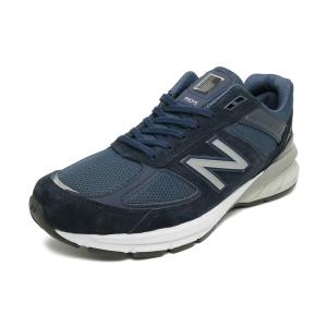 スニーカー ニューバランス NEW BALANCE M990NV5 ネイビー/シルバー NB メンズ シューズ 靴 19SS｜mexico