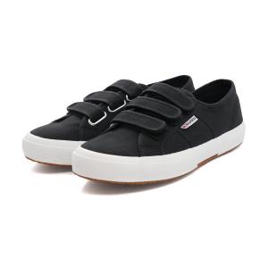 スニーカー スペルガ SUPERGA 2750-COT3STRAPU ブラック/Fホワイト 黒 S00BN20-F83 メンズ レディース シューズ 靴