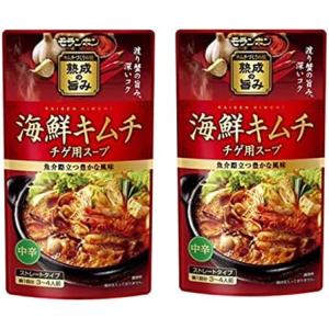 モランボン 海鮮キムチ チゲ用スープ 鍋つゆ 750g×2袋