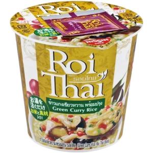 RoiThai ロイタイ グリーンカレーライス94g×6個 インスタント キャンプ飯 東南アジア [並行輸入品]