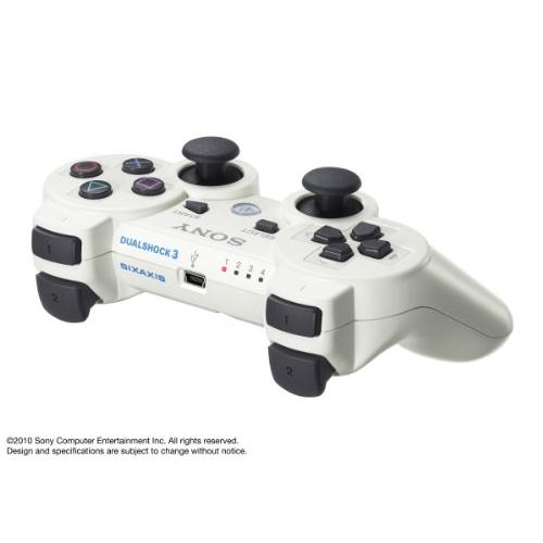 ワイヤレスコントローラ (DUALSHOCK3) クラシック・ホワイト (CECH-ZC2JLW)