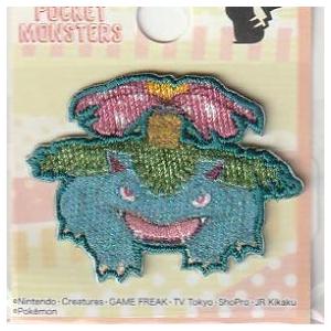 稲垣服飾 ポケットモンスター ポケモン ワッペン シール アイロン 接着 両用 フジギバナ POS013