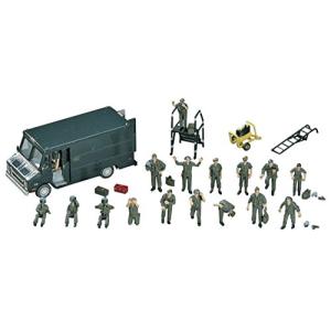 ハセガワ 1/72 アメリカ空軍 パイロット & グランドクルー