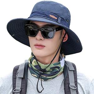 サファリハット メンズ アドベンチャーハット日よけ帽子