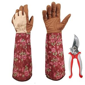 Treedeng ガーデングローブ バラグローブ バラ手袋