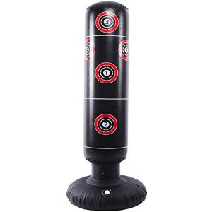 DASUNO サンドバッグ プロボクサー監修 パンチバッグ 自宅用スタンドエアーサンドバッグ