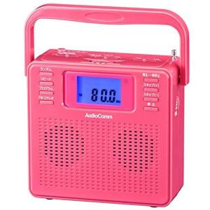 オーム電機 AudioComm ポータブルCDプレーヤー CDラジオ