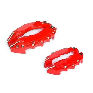 キャリパーカバー ブレーキ 左右セット 3サイズ S M L カラー レッド